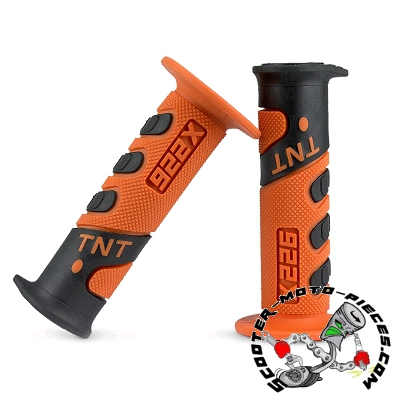 Poignées TNT Cross 922X Noir/Orange